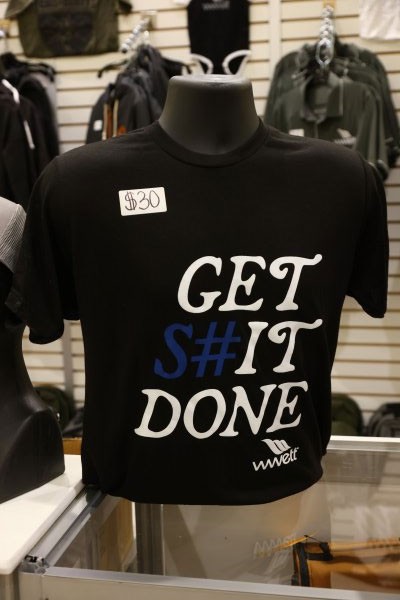 WWETT Get Sh#t done t shirt merch