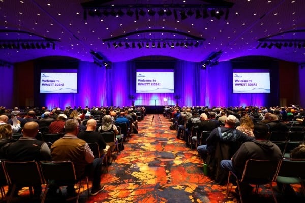 Full conference session with speaker at WWETT