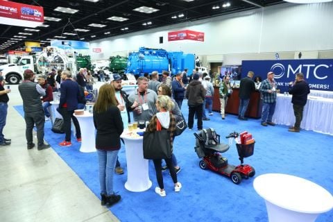 wwett attendees enjoying a coffee break