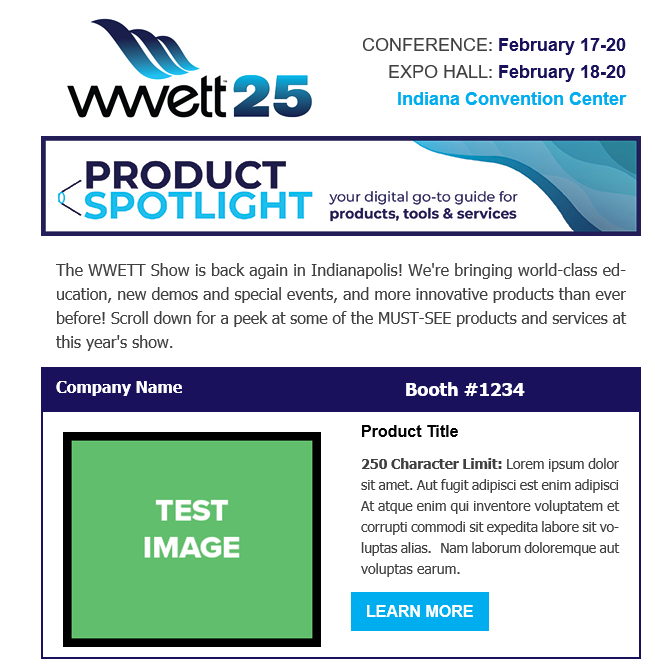 Product Spotlight Example