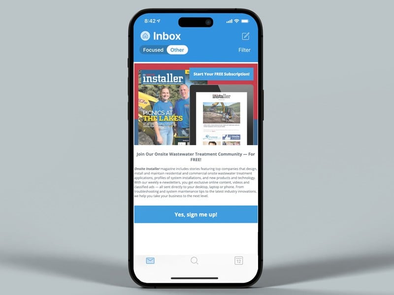 Shared eblast example